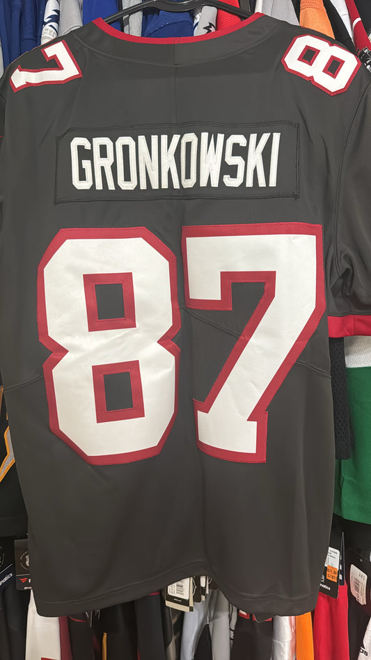 Buccaneers Nike Limited Pewter large Jersey Gronk