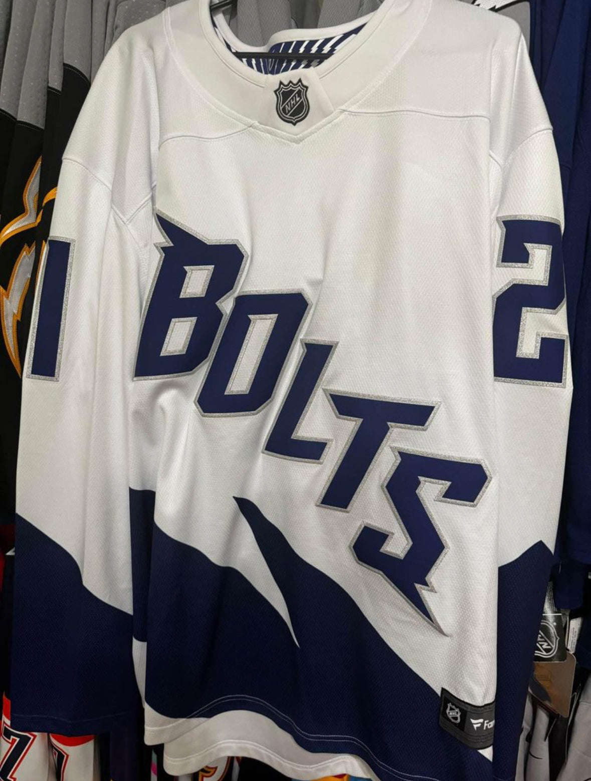 Brayden Point Lightning Stadium Series Fanatics 2xl