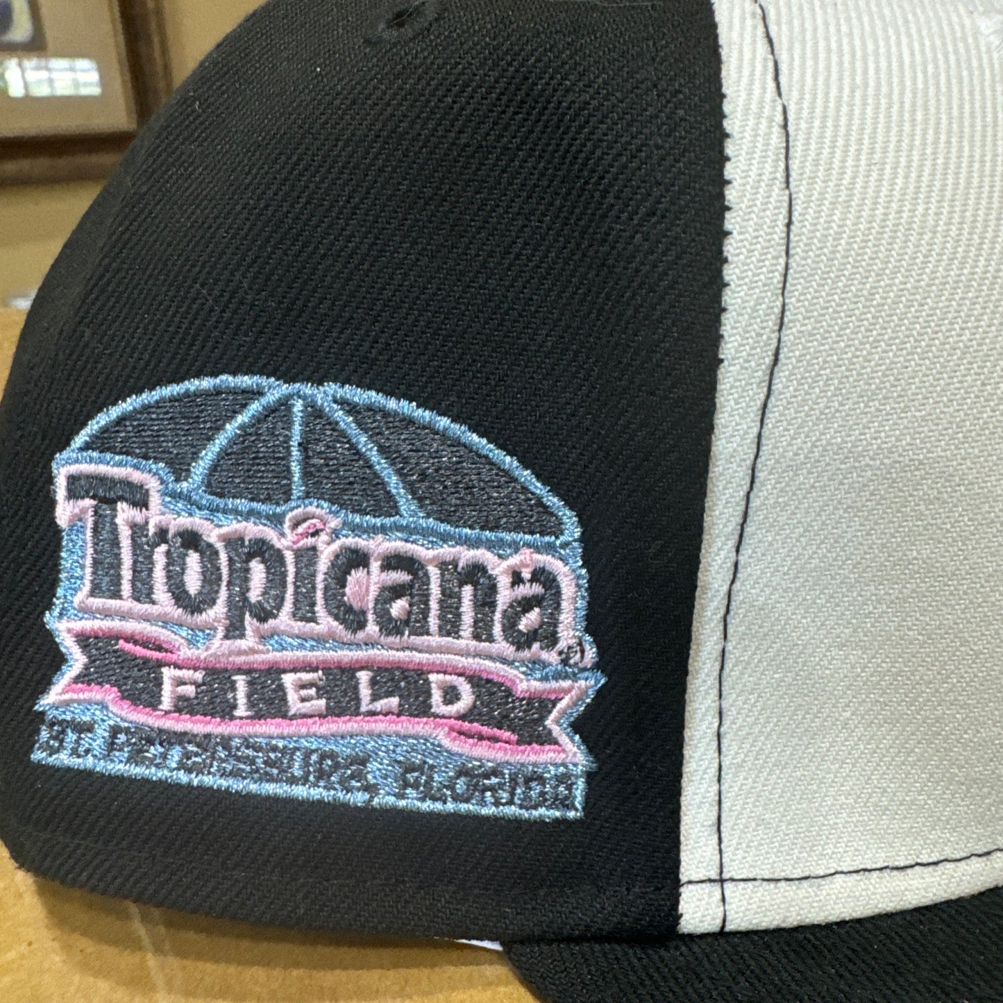 Rays New Era Tropicana Field Patch Hat