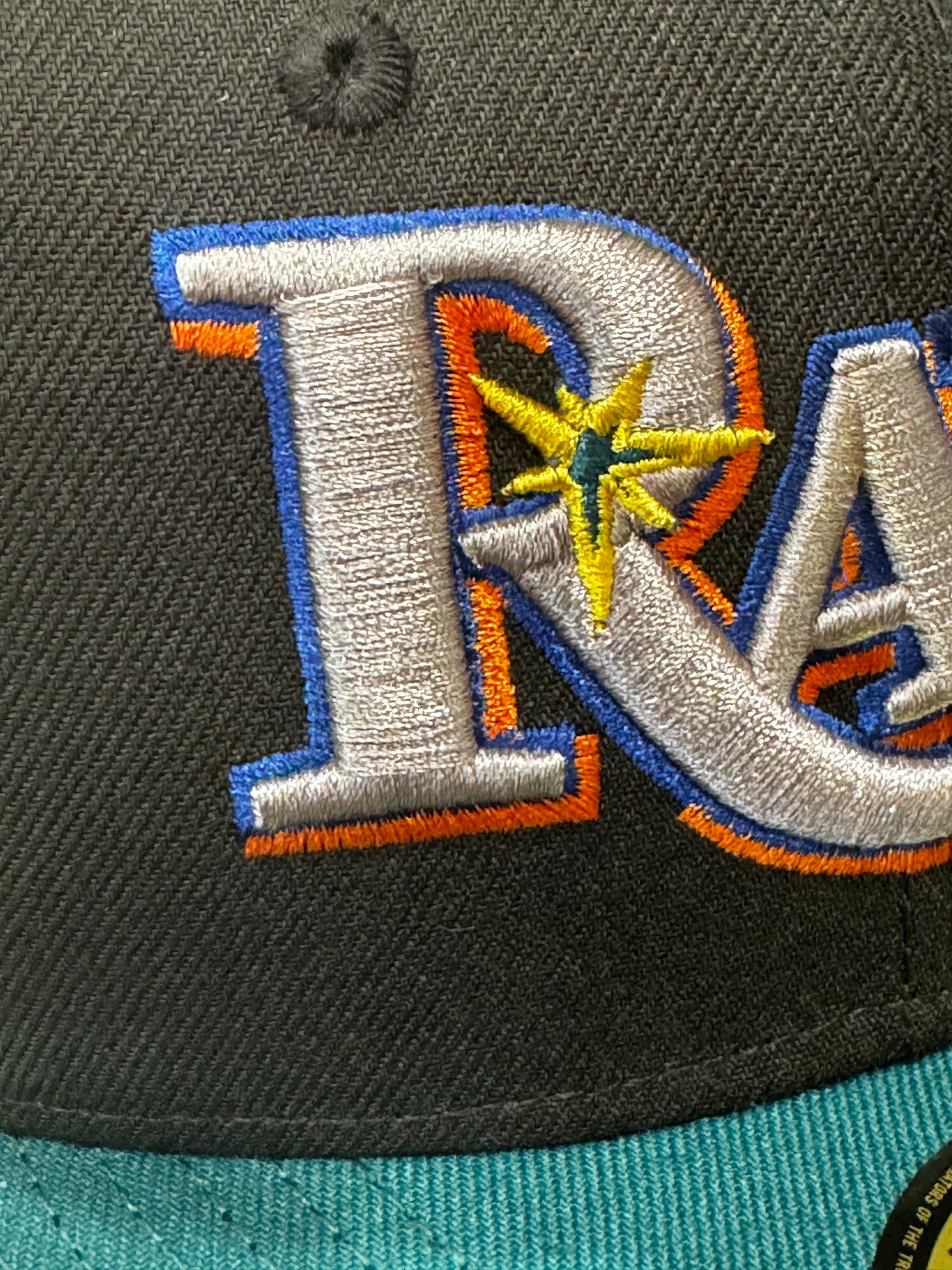 Rays New Era  7 7/8 Brown & green Fitted hat