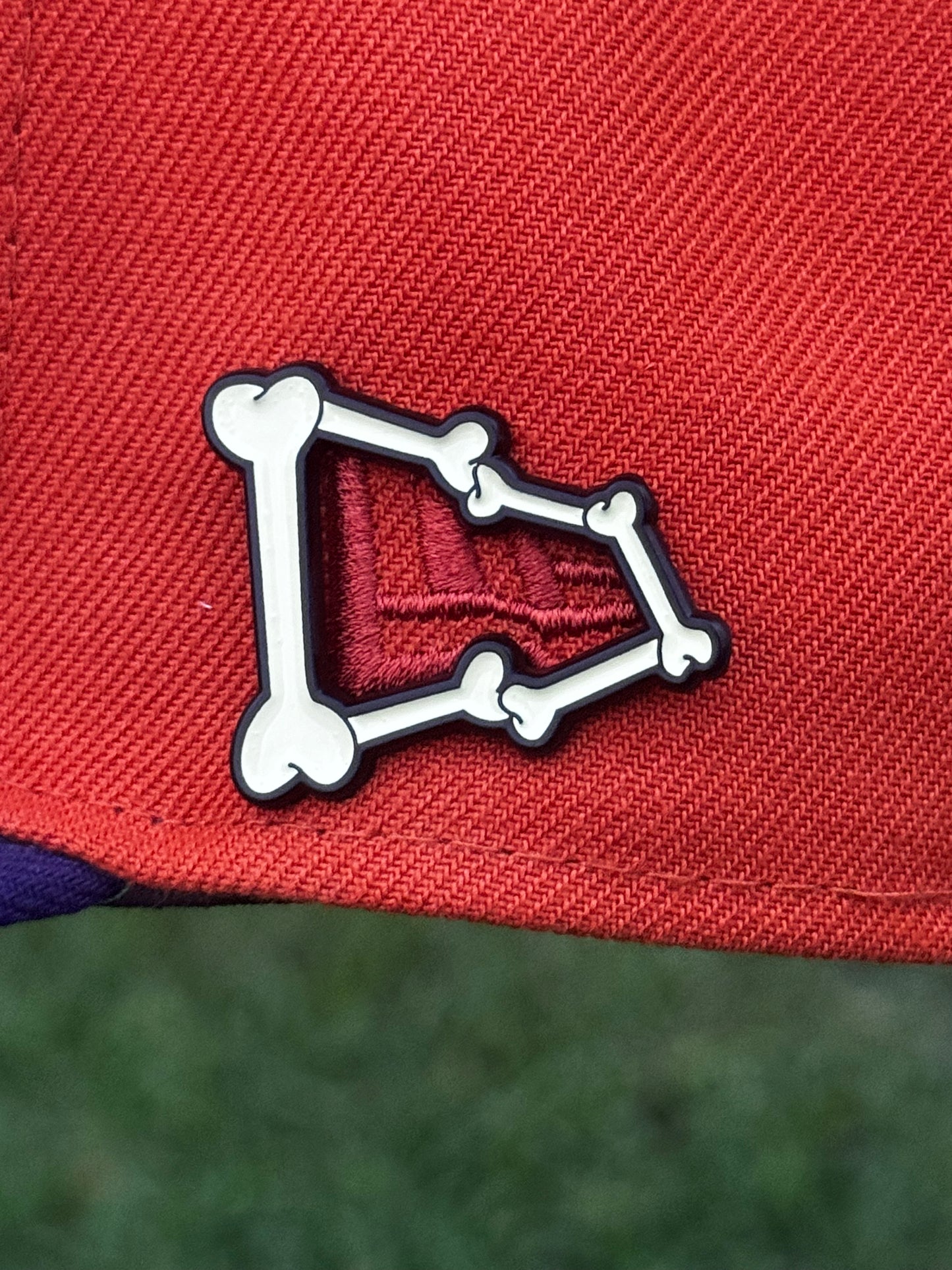 Bones New Era Flag pin