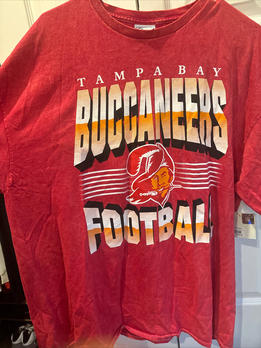 Buccaneers retro style tie dye tshirt 2XL