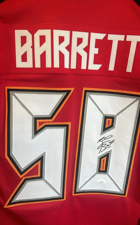 Shaq Barrett auto jersey