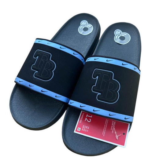 Tampa Bay Rays Nike Slides SZ 12