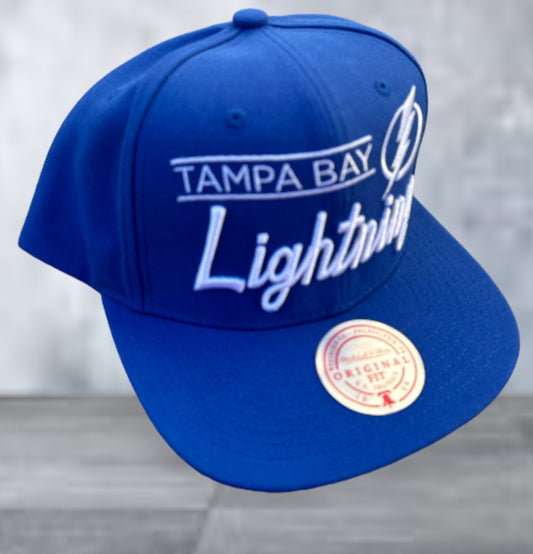 Tampa Bay Lightning Mitchell & Ness Snapback Hat