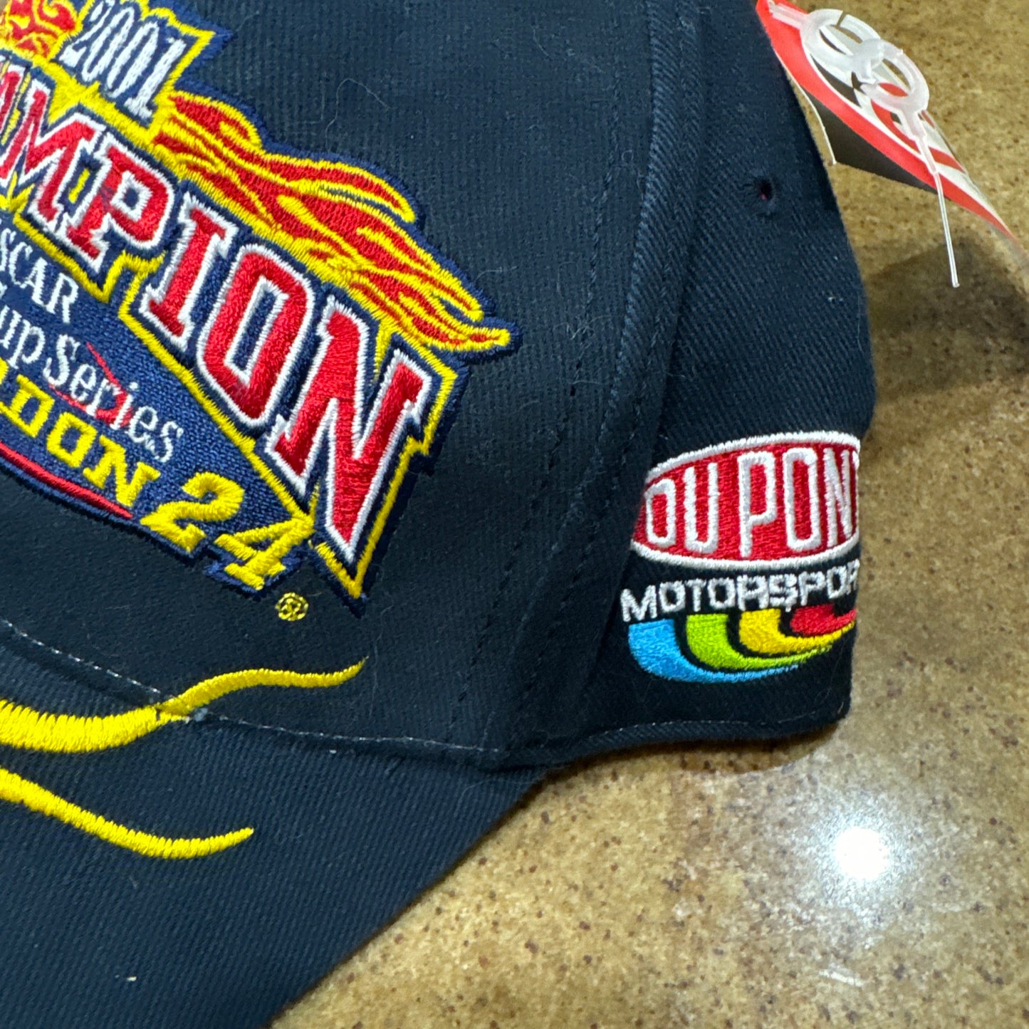 Vintage 2001 Champion Jeff Gordon Dupont Flame Hat