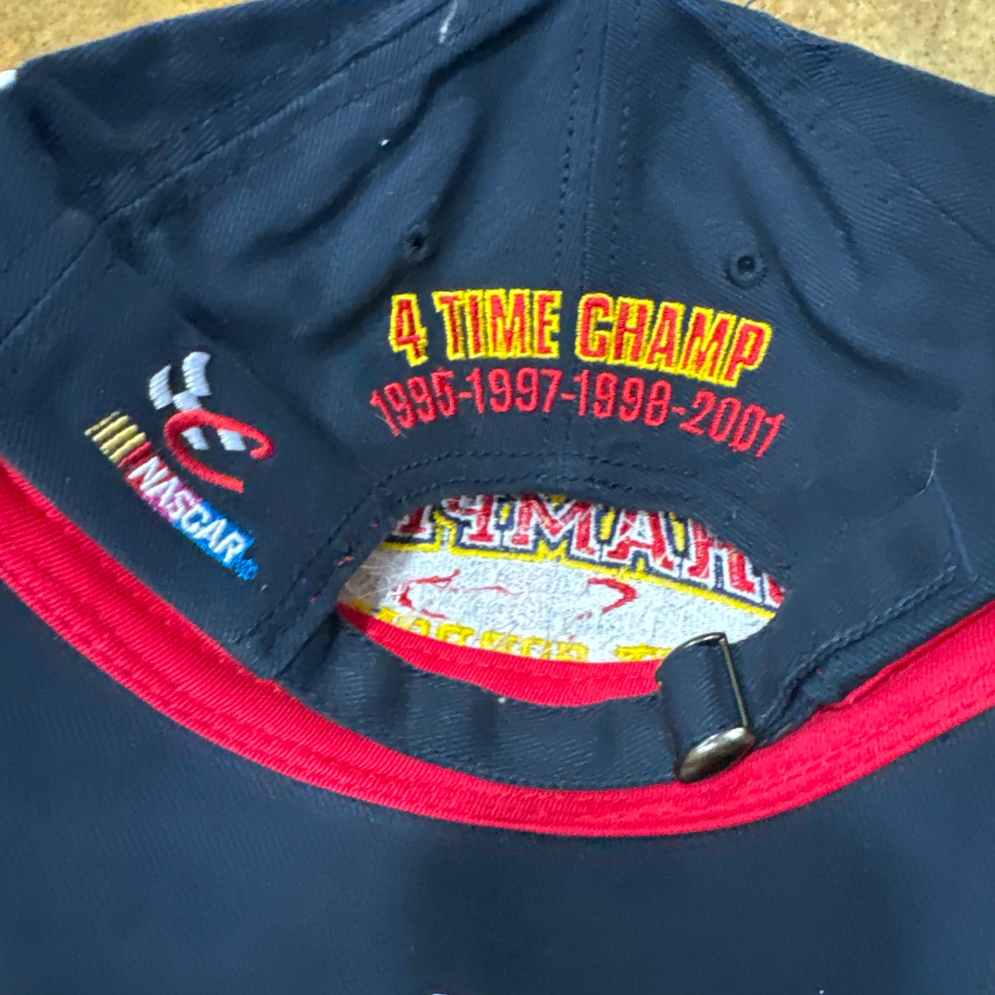 Vintage 2001 Champion Jeff Gordon Dupont Flame Hat