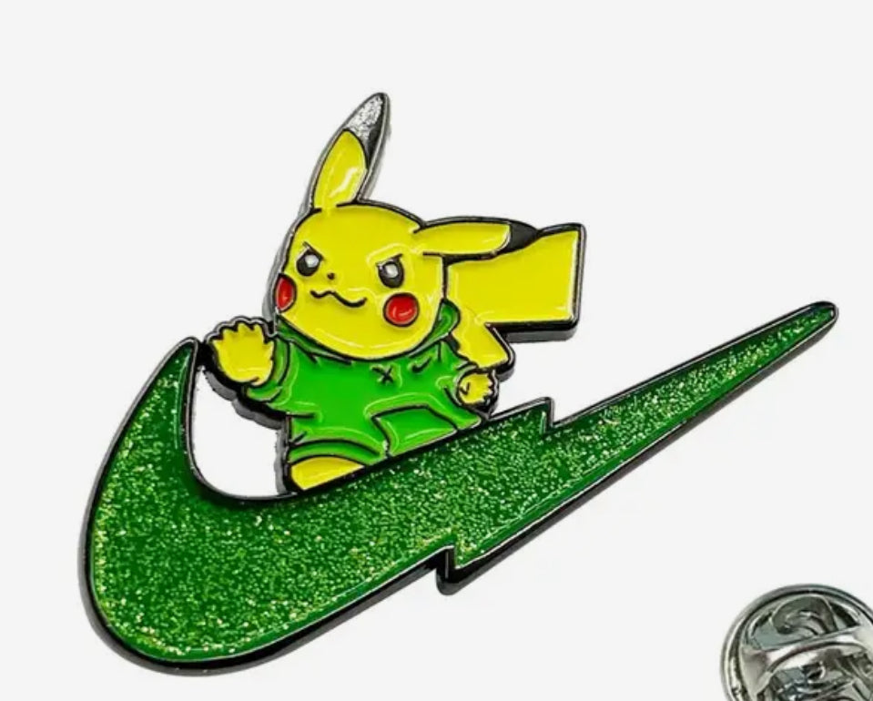 Pikachu Swoosh Pin