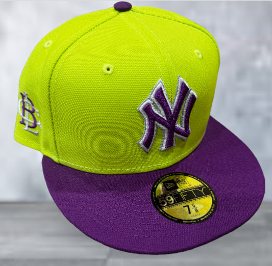 New York Yankees Big League Chew Sour Apple Fitted Hat