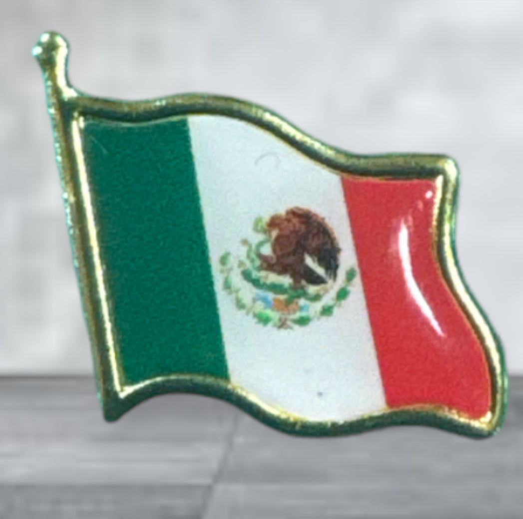 Small Mexico Flag Pin