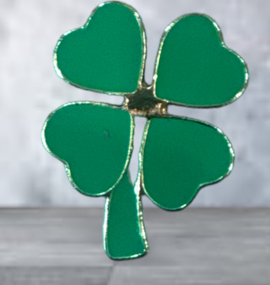 Small Four Leaf Clover Pin