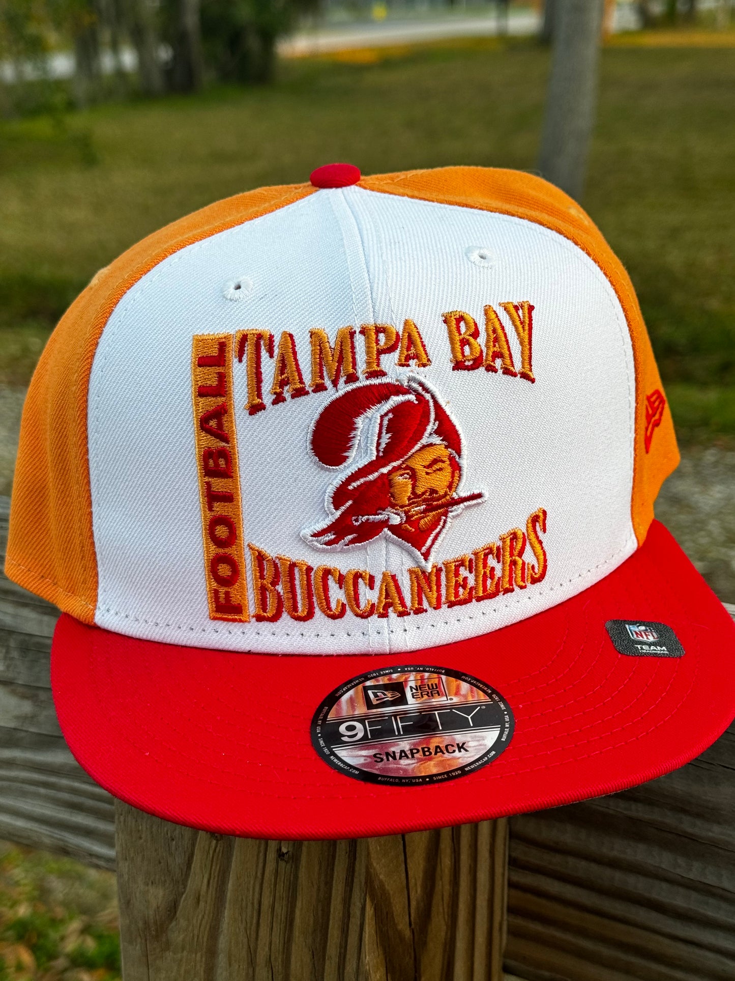 Buccaneers Throwback Style New Era 9fifty Snapback