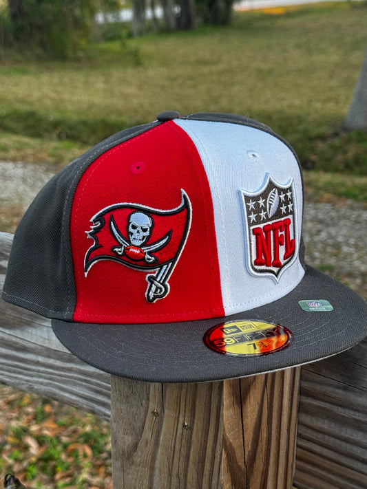 Tampa Bay Buccaneers Big Logo New Era Fitted Hat