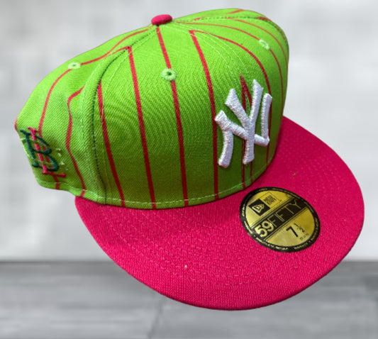 New York Yankees Sour Watermelon New Era Fitted Hat