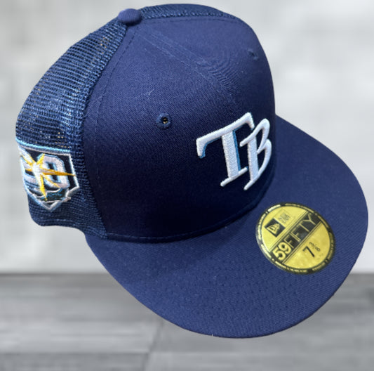 Rays 20 year Meshback 59Fifty New Era Fitted Hat