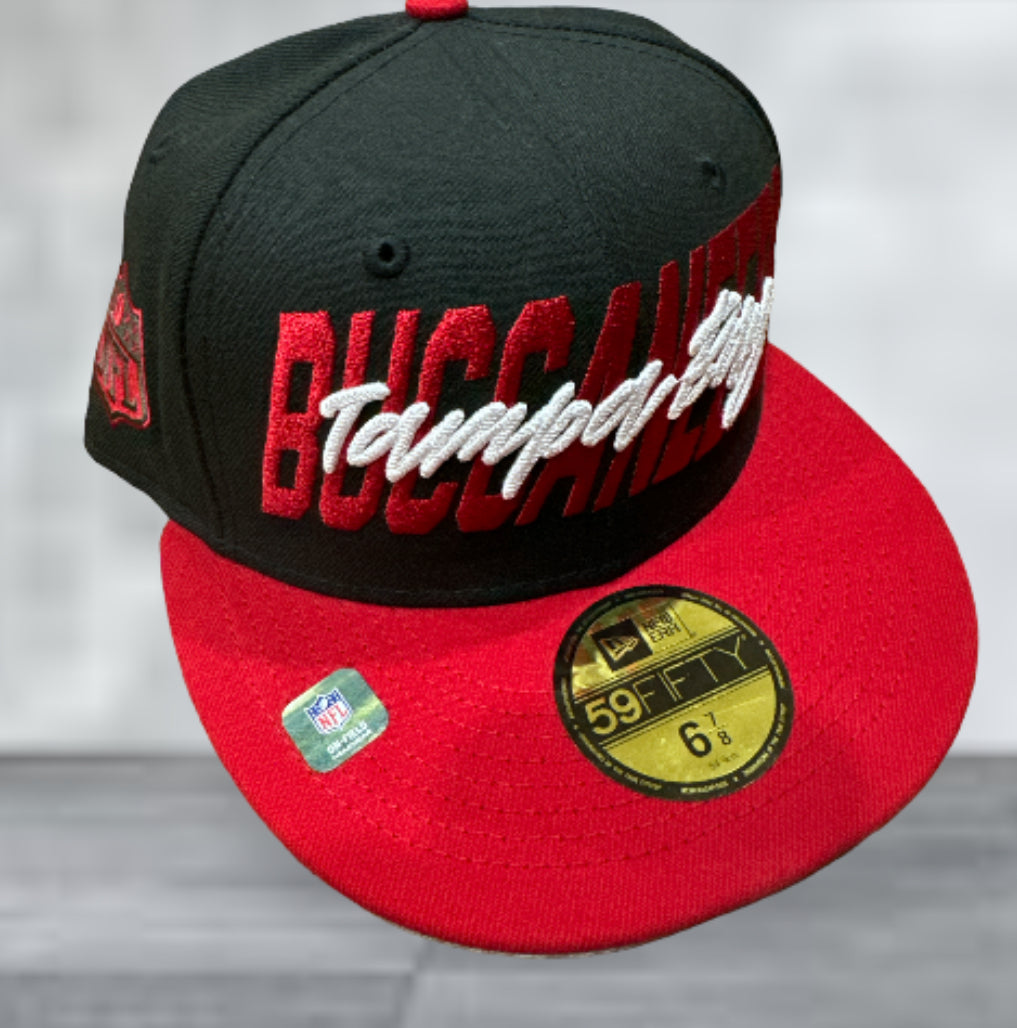 Buccaneers Draft Day Fitted Hat New Era 59Fifty