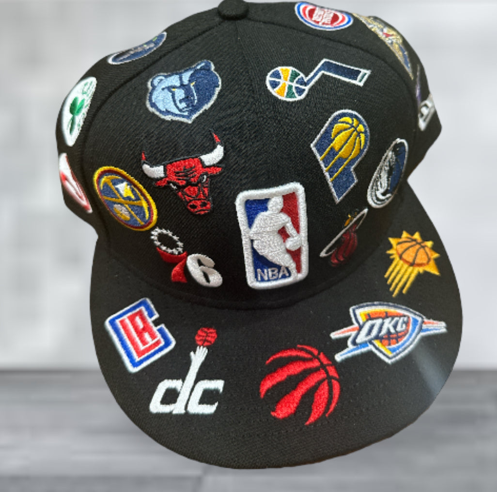 NBA Team Logo New Era Fitted Hat 59fifty