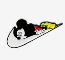 Mickey SWOOSH Enamel Pin