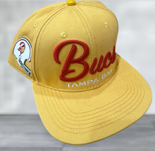 Bucs Gold Pro Standard Snapback Hat