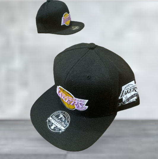 Lakers 35th Ann. Mitchell & Ness Dynasty Fitted Hat