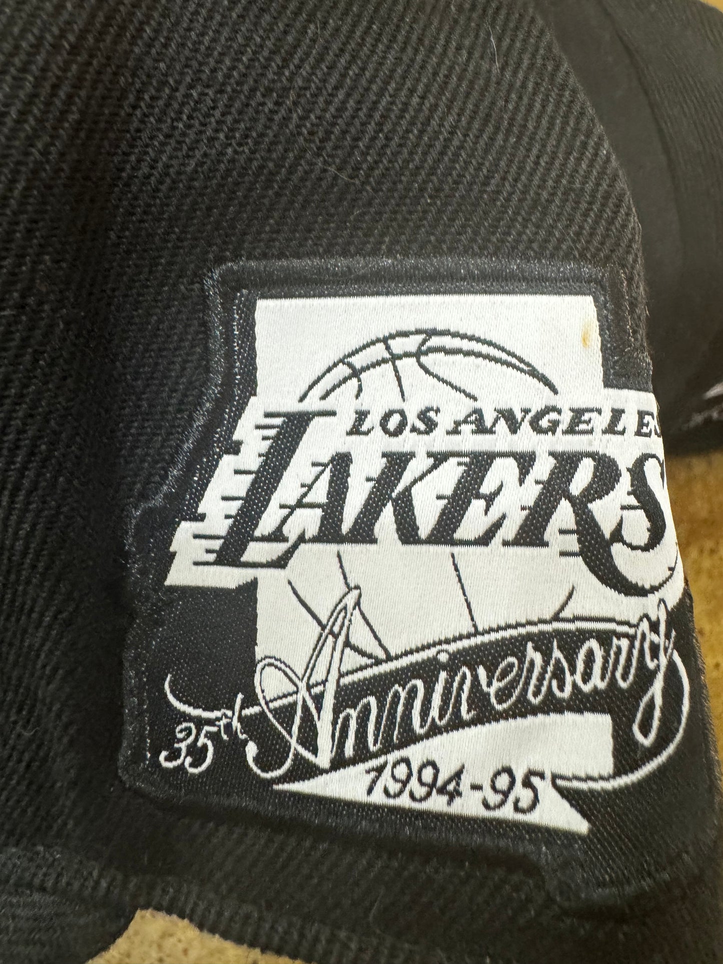 Lakers 35th Ann. Mitchell & Ness Dynasty Fitted Hat