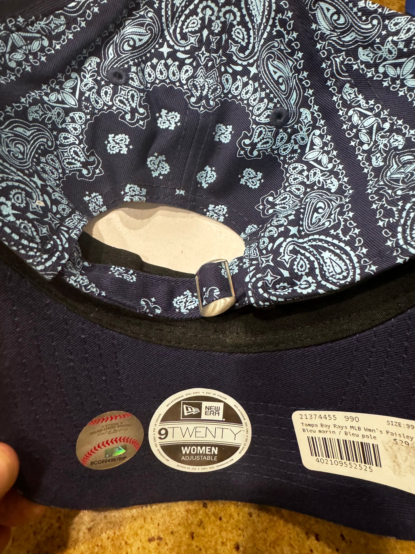 Rays Ladies Paisley New Era Hat