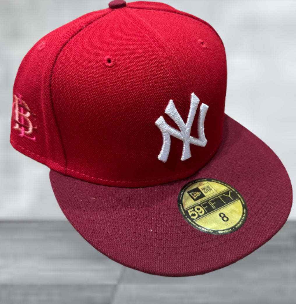 New York Yankees sz 8 New Era Fitted Big League Chew Hat