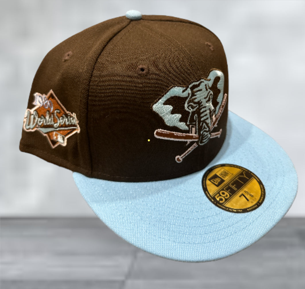 Athletics Aqua New Era Fitted Hat