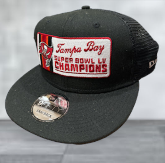 Buccaneers New Era 9Fifty SBLV CHAMPIONS Meshback Snapback