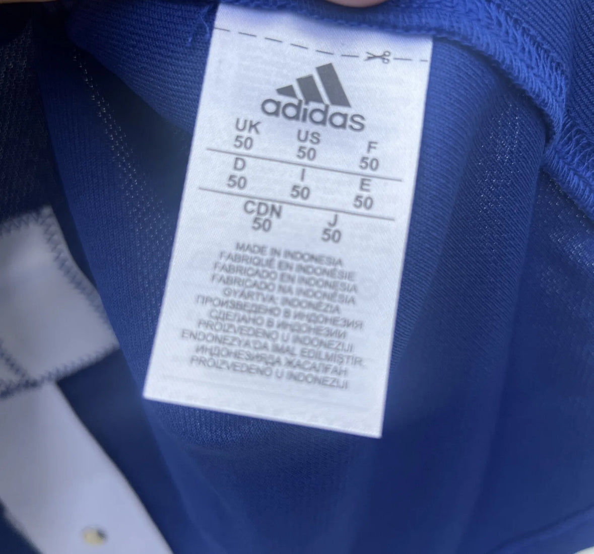 Adidas Authentic Blank Practice Jersey