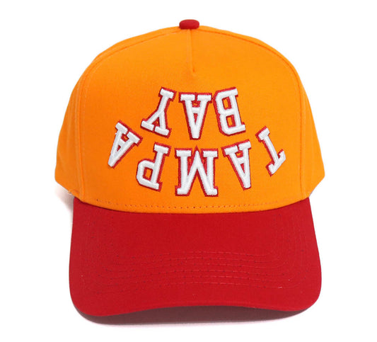 Inverted Tampa Bay retro inspired snapback hat