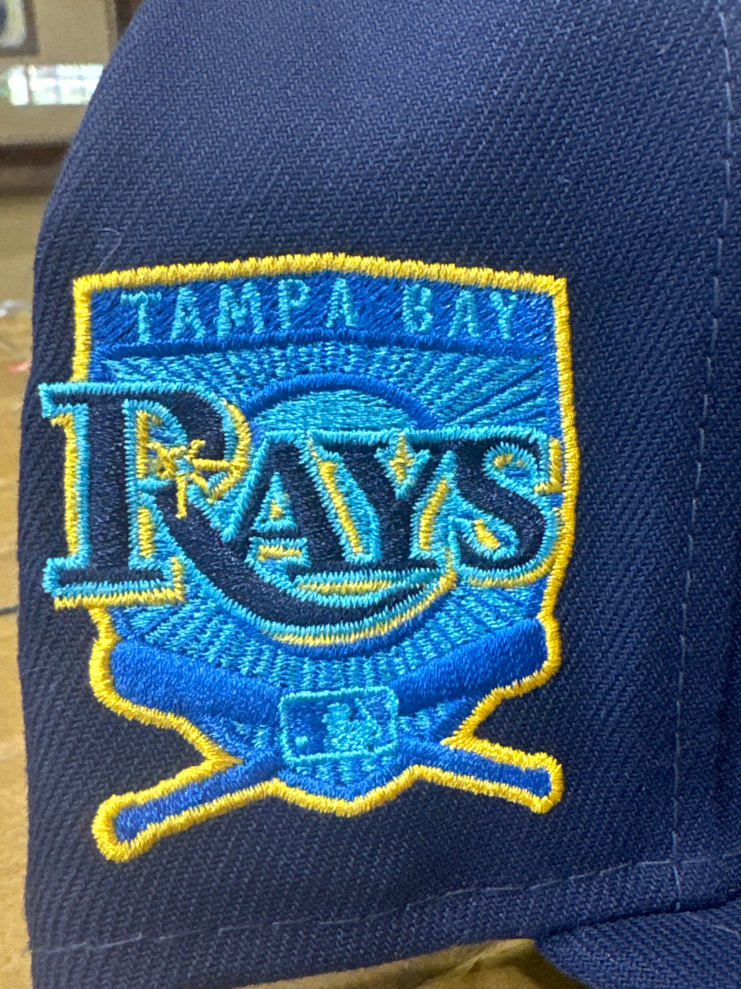 Tampa Bay rays new era 5950 Father's Day fitted hat